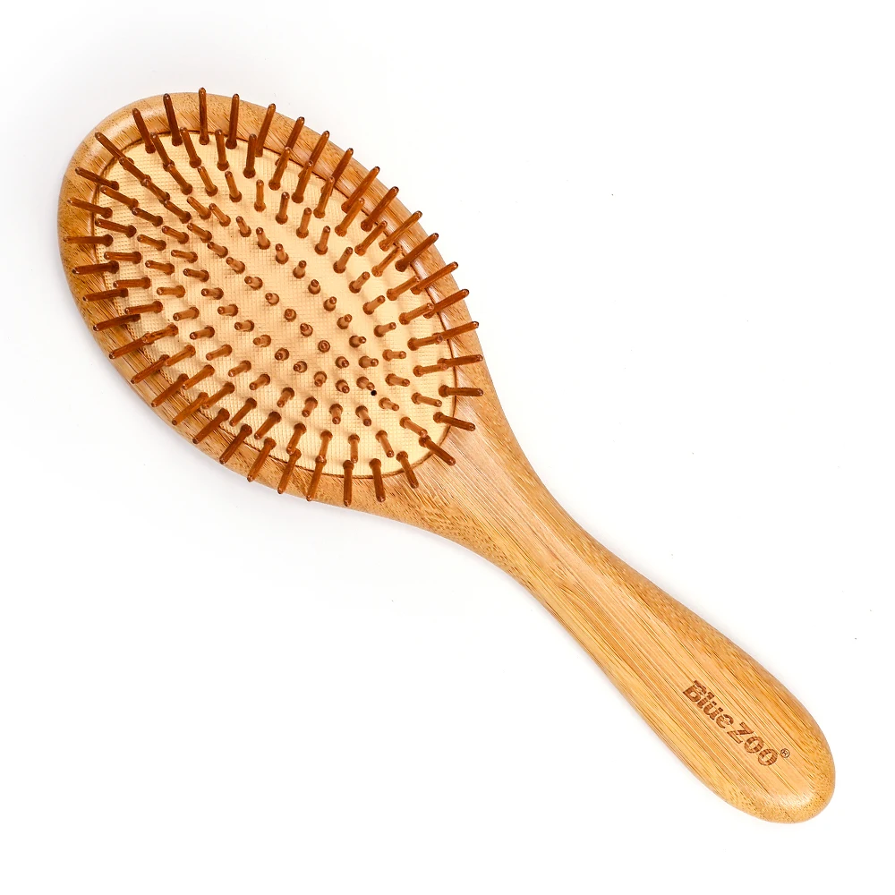 Bamboo Hair Brush Anti-static Hairbrush Natural Airbag Hair Brush Massage Comb Bamboo Bristles Pins Beard Straightener For Girls
Bamboo Hair Brush Anti-static Hairbrush Natural Airbag Hair Brush Massage Comb Bamboo Bristles Pins Beard Straightener For Girls