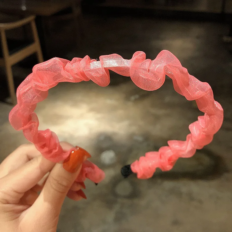 1PC Korean New Chiffon Lace Hair band Women Face Wash Makeup Headband Sweet Headdress Hair Accessories for Girls Gift
1PC Korean New Chiffon Lace Hair band Women Face Wash Makeup Headband Sweet Headdress Hair Accessories for Girls Gift