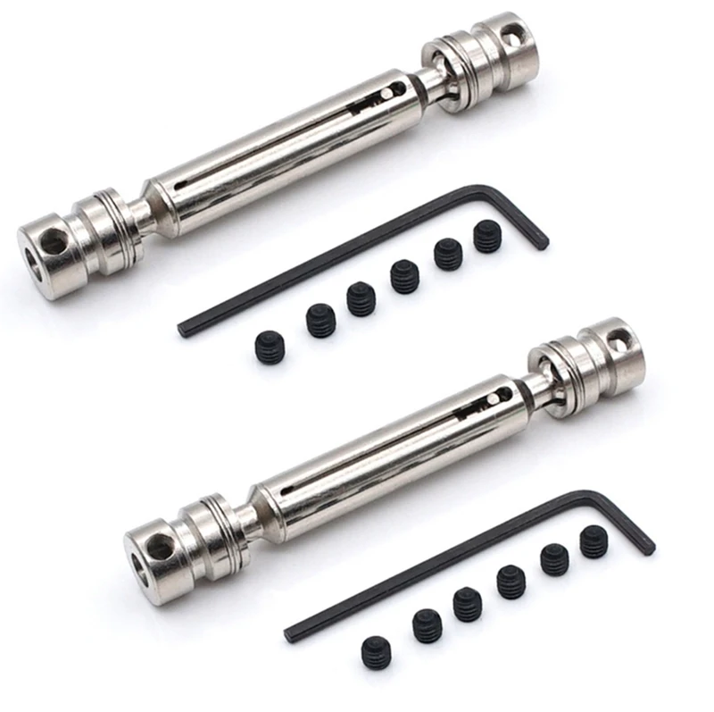 Suitable for Wltoys 12428 12423 FY-01 / Remote Control Car-2Pcs Rear Drive Shaft-Metal Parts RC Car Spare Parts
Suitable for Wltoys 12428 12423 FY-01 / Remote Control Car-2Pcs Rear Drive Shaft-Metal Parts RC Car Spare Parts