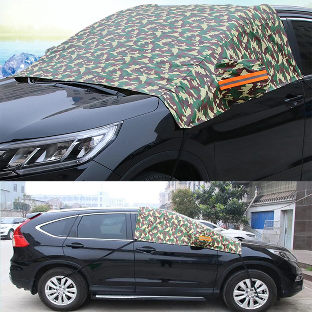 Car Windshield Sunshade Cover Rear Mirror Covers Sun Protection Waterproof Windproof Cover with 4 Elastic Straps 2.24*1.52m
Car Windshield Sunshade Cover Rear Mirror Covers Sun Protection Waterproof Windproof Cover with 4 Elastic Straps 2.24*1.52m