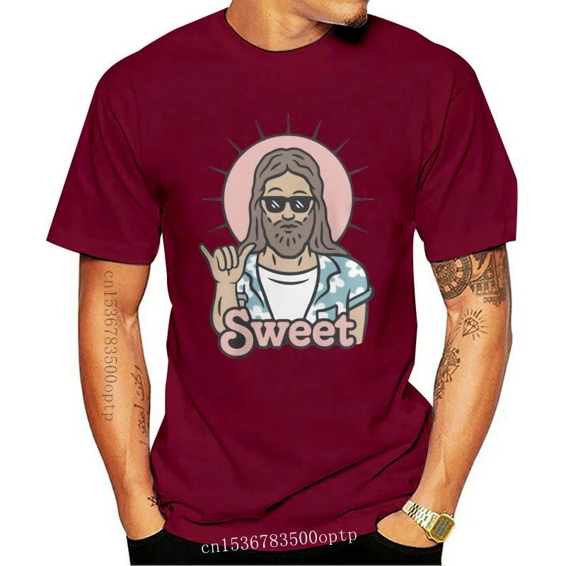 New 2021 Men Casual Printed T shirt Sweet Jesus Short Sleeve T-shirts Tee Tops 
New 2021 Men Casual Printed T shirt Sweet Jesus Short Sleeve T-shirts Tee Tops