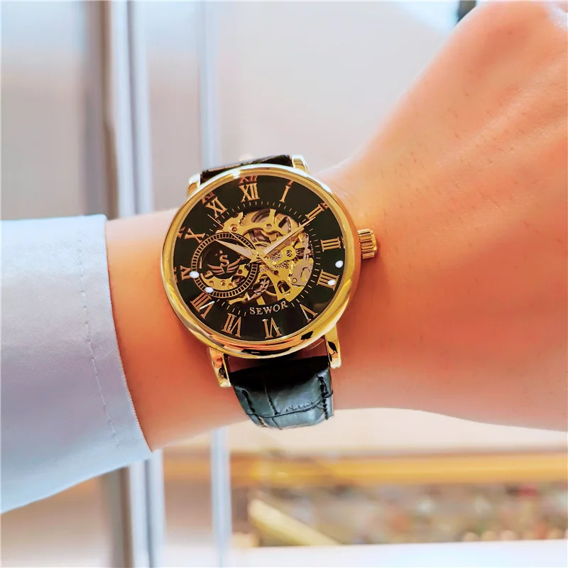 2021 New Fully Automatic Mechanical Watch Speed Sales Explosion Sales Fashion Business Watch Men's Trend Watch
2021 New Fully Automatic Mechanical Watch Speed Sales Explosion Sales Fashion Business Watch Men's Trend Watch