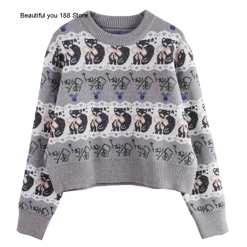 New fashion of autumn and winter Mori series Pullover Sweater for women loose and thickened, foreign style fashion
New fashion of autumn and winter Mori series Pullover Sweater for women loose and thickened, foreign style fashion
