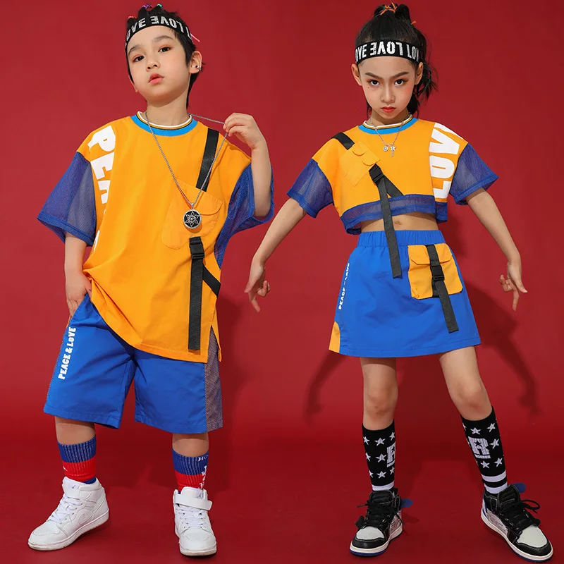 New Modern Dance Hip Hop Clothing Children'S Day Jazz Performance Costumes Boys Girls Street Dance Outfits Rave Clothes DN8165
New Modern Dance Hip Hop Clothing Children'S Day Jazz Performance Costumes Boys Girls Street Dance Outfits Rave Clothes DN8165