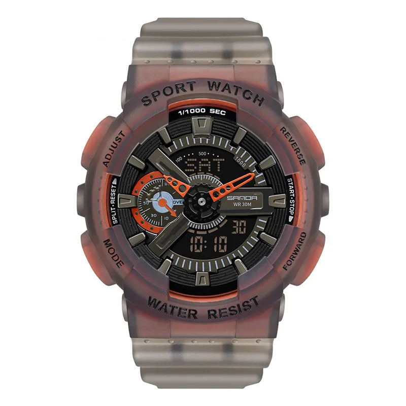 Fashion Double Display Digital Electronic Watch Waterproof Watches for Men Sport Digital Wristwatches Clock Relogio Masculino
Fashion Double Display Digital Electronic Watch Waterproof Watches for Men Sport Digital Wristwatches Clock Relogio Masculino