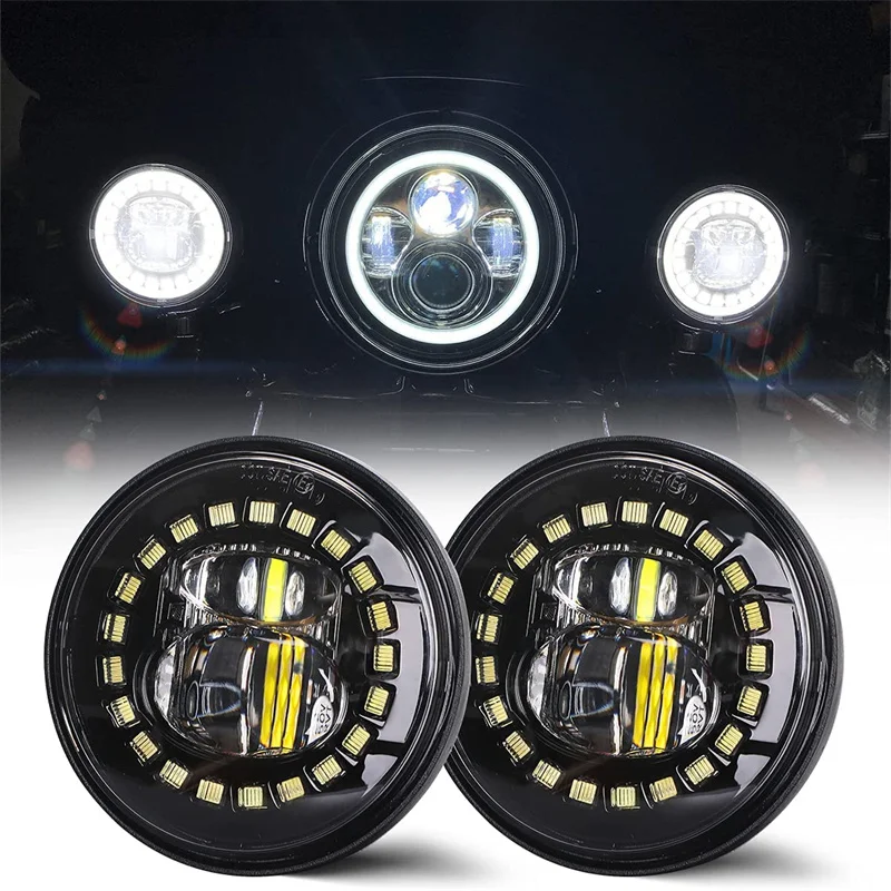 2PCS 4.5“ 4 1/2 inch Motorcycle LED Fog Passing Auxiliary Light For Classic FLHR Road King 4.5Inch LED Fog Light
2PCS 4.5“ 4 1/2 inch Motorcycle LED Fog Passing Auxiliary Light For Classic FLHR Road King 4.5Inch LED Fog Light