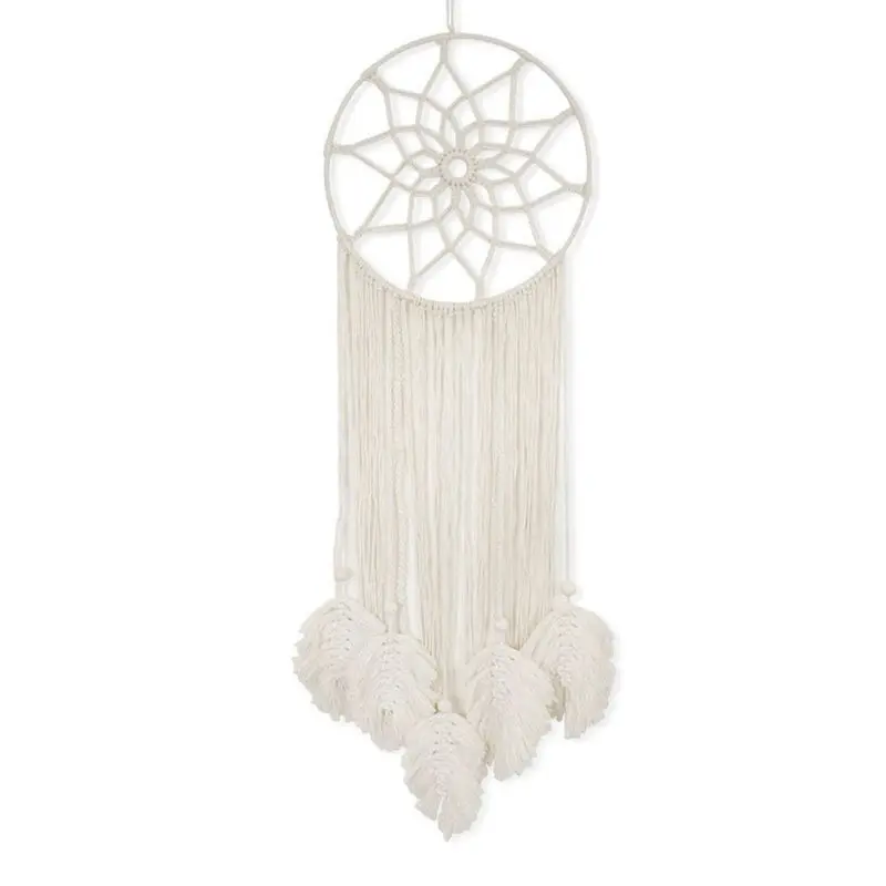 Elegant Macrame Boho Tassels Dream Catcher Woven Feather Large Wall Hanging Home
Elegant Macrame Boho Tassels Dream Catcher Woven Feather Large Wall Hanging Home