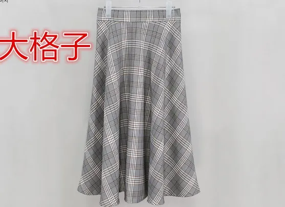 Elastic waist Vintage Skirts Plus Size Harajuku New Korean Plaid Skirt Women High Waist School Girls mid carf Pleated skirt
Elastic waist Vintage Skirts Plus Size Harajuku New Korean Plaid Skirt Women High Waist School Girls mid carf Pleated skirt