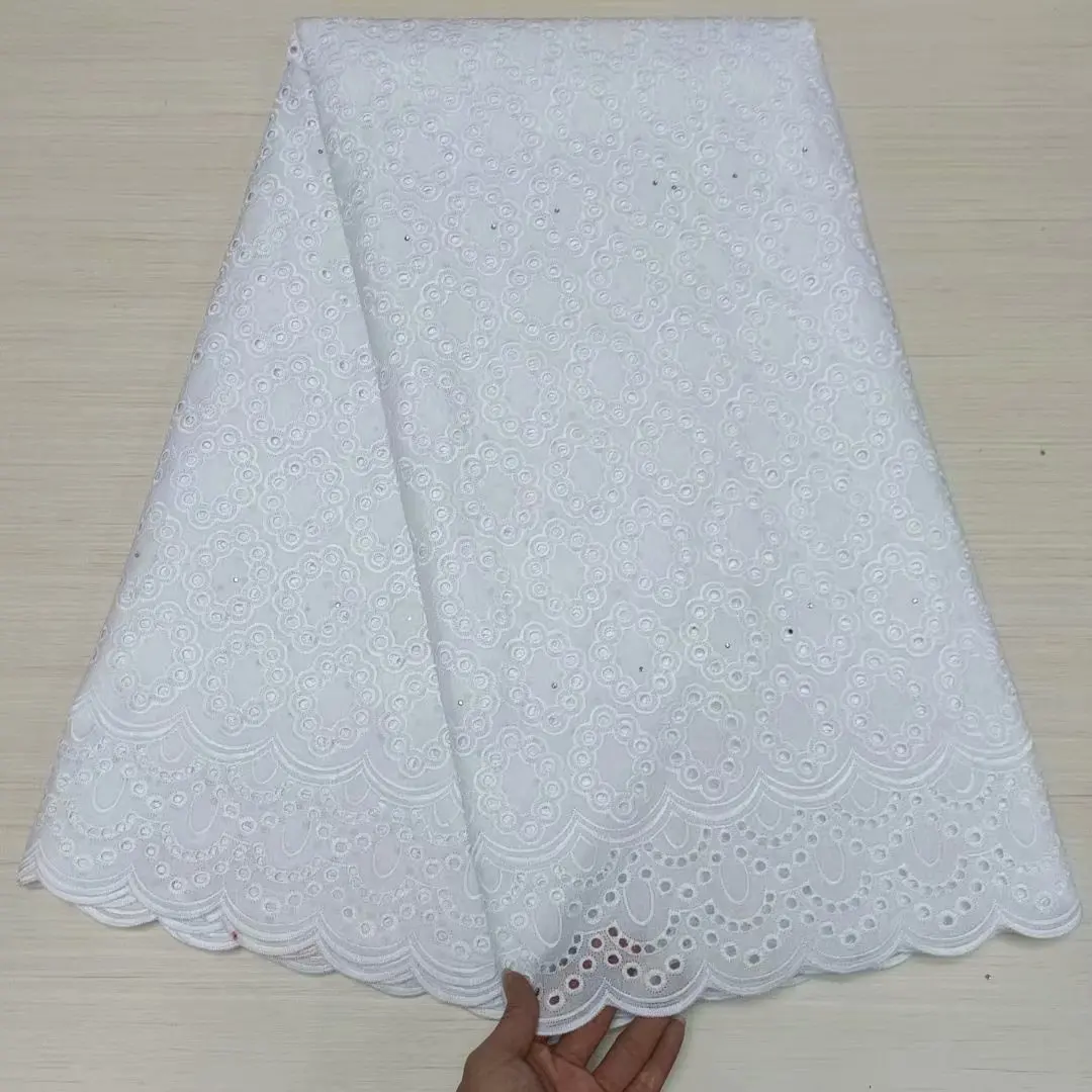 African Lace Fabric 100% Cotton Embroidery Nigerian Lace Fabric 2021 High Quality Swiss Voile Lace In Switzerland For Men/Women
African Lace Fabric 100% Cotton Embroidery Nigerian Lace Fabric 2021 High Quality Swiss Voile Lace In Switzerland For Men/Women