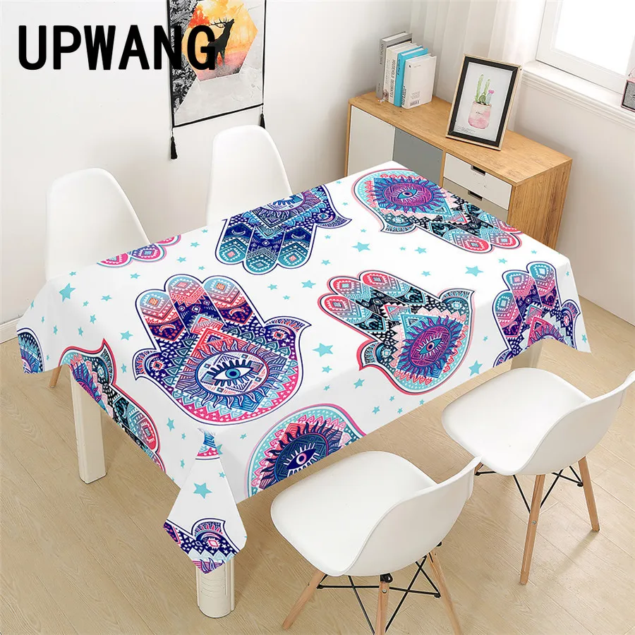 Hamsa Hand Tablecloth 3D Printed Table Cover Rectangular Tablecloth Wedding Birthday Party Kitchen Home Decor
Hamsa Hand Tablecloth 3D Printed Table Cover Rectangular Tablecloth Wedding Birthday Party Kitchen Home Decor