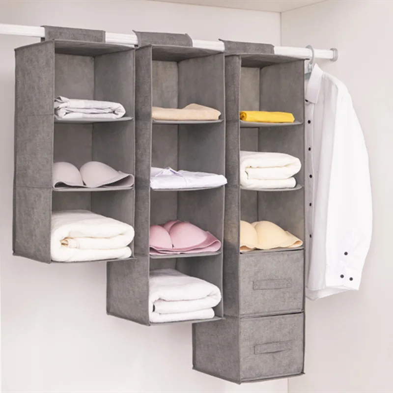Foldable Wardrobe Hanging Type Multi-layer Storage Bag Drawer Type Bedroom Wardrobe Hanging Clothing Portable Storage Bag
Foldable Wardrobe Hanging Type Multi-layer Storage Bag Drawer Type Bedroom Wardrobe Hanging Clothing Portable Storage Bag