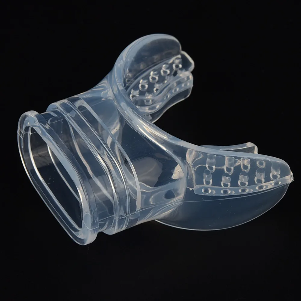 1 шт. безопасный силиконовый прозрачный чистый для подводного плавания трубка