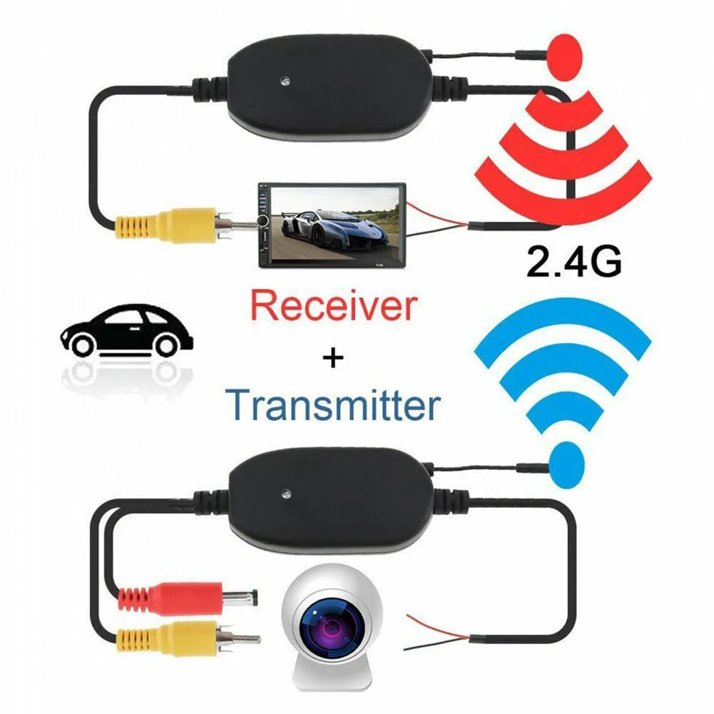 Car Wireless Rear View Video Transmitter & Receiver Fit Rearview Camera 12V For Car Reversing Camera Small Trucks Cars Vans
Car Wireless Rear View Video Transmitter & Receiver Fit Rearview Camera 12V For Car Reversing Camera Small Trucks Cars Vans