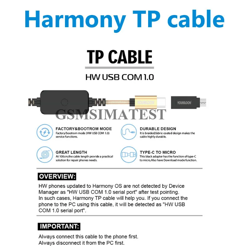 GSMSIMATEST TP кабель гармония Tp Chimera Dongle для huawei | Мобильные телефоны и аксессуары
