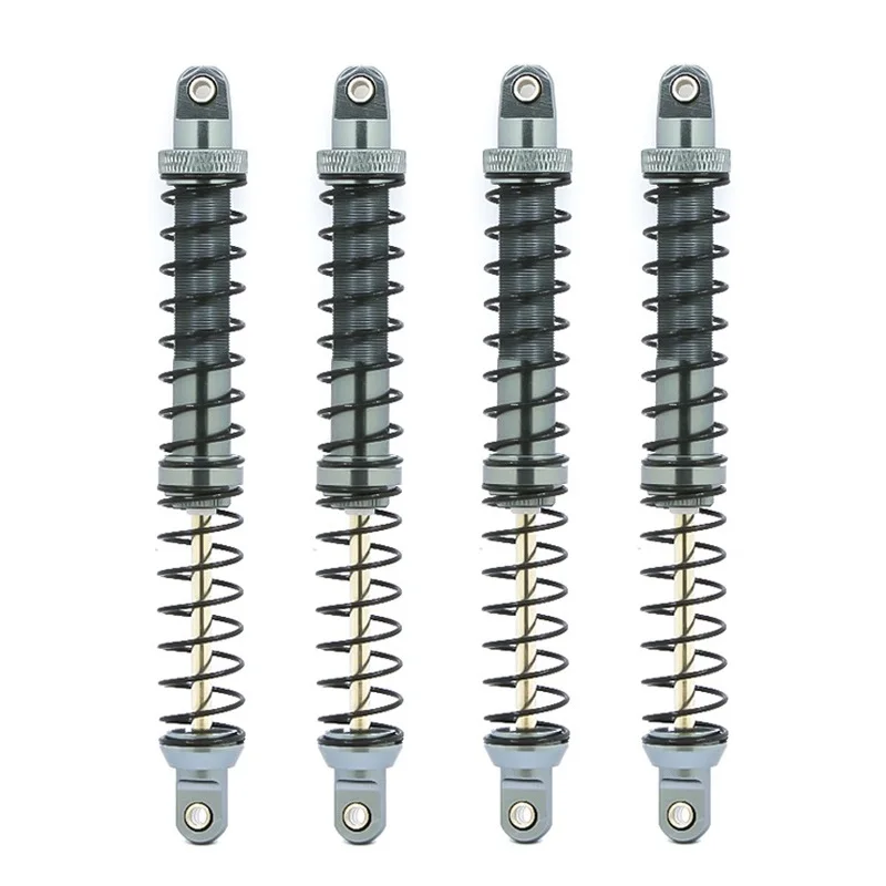 4Pcs Oil Adjustable 70-120mm Metal Shock Absorber Damper for 1/10 RC Crawler Car Axial SCX10 Traxxas TRX4 D90
4Pcs Oil Adjustable 70-120mm Metal Shock Absorber Damper for 1/10 RC Crawler Car Axial SCX10 Traxxas TRX4 D90