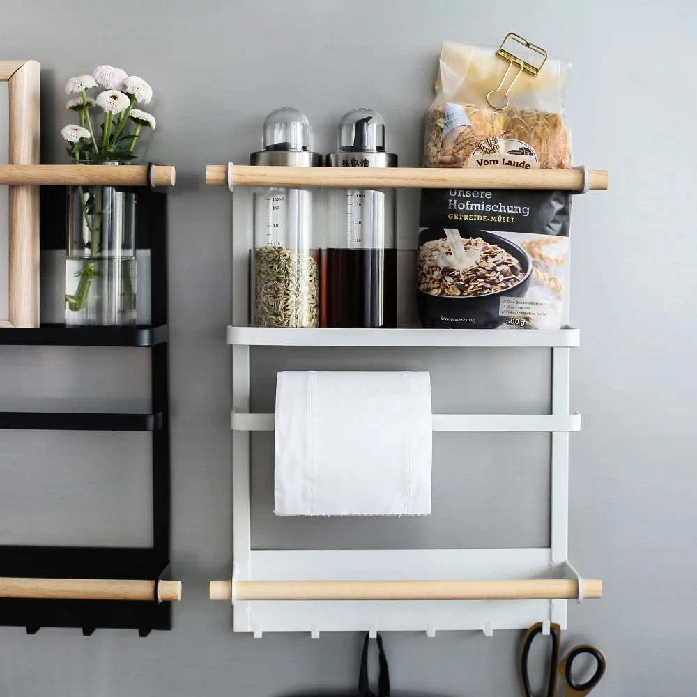 2 in 1 use Folding Refrigerator Shelf For Home Kitchen Holder Towel Rack Organizer Hanging Roll Magnetic Shelves Storage
2 in 1 use Folding Refrigerator Shelf For Home Kitchen Holder Towel Rack Organizer Hanging Roll Magnetic Shelves Storage
