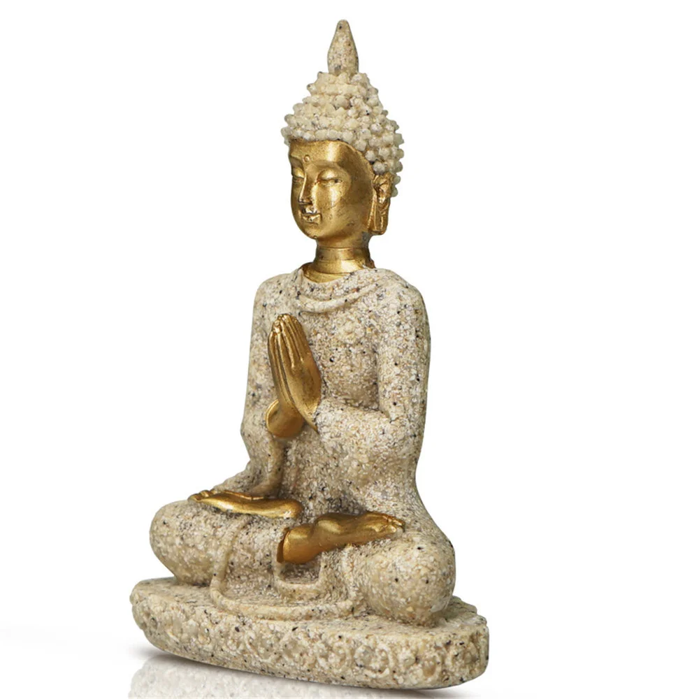 Handicrafts Buddha Sandstone Statue Resin Living Room Entrance Home Decoration Southeast Asia Sculpture Meditation Bodhisattva
Handicrafts Buddha Sandstone Statue Resin Living Room Entrance Home Decoration Southeast Asia Sculpture Meditation Bodhisattva