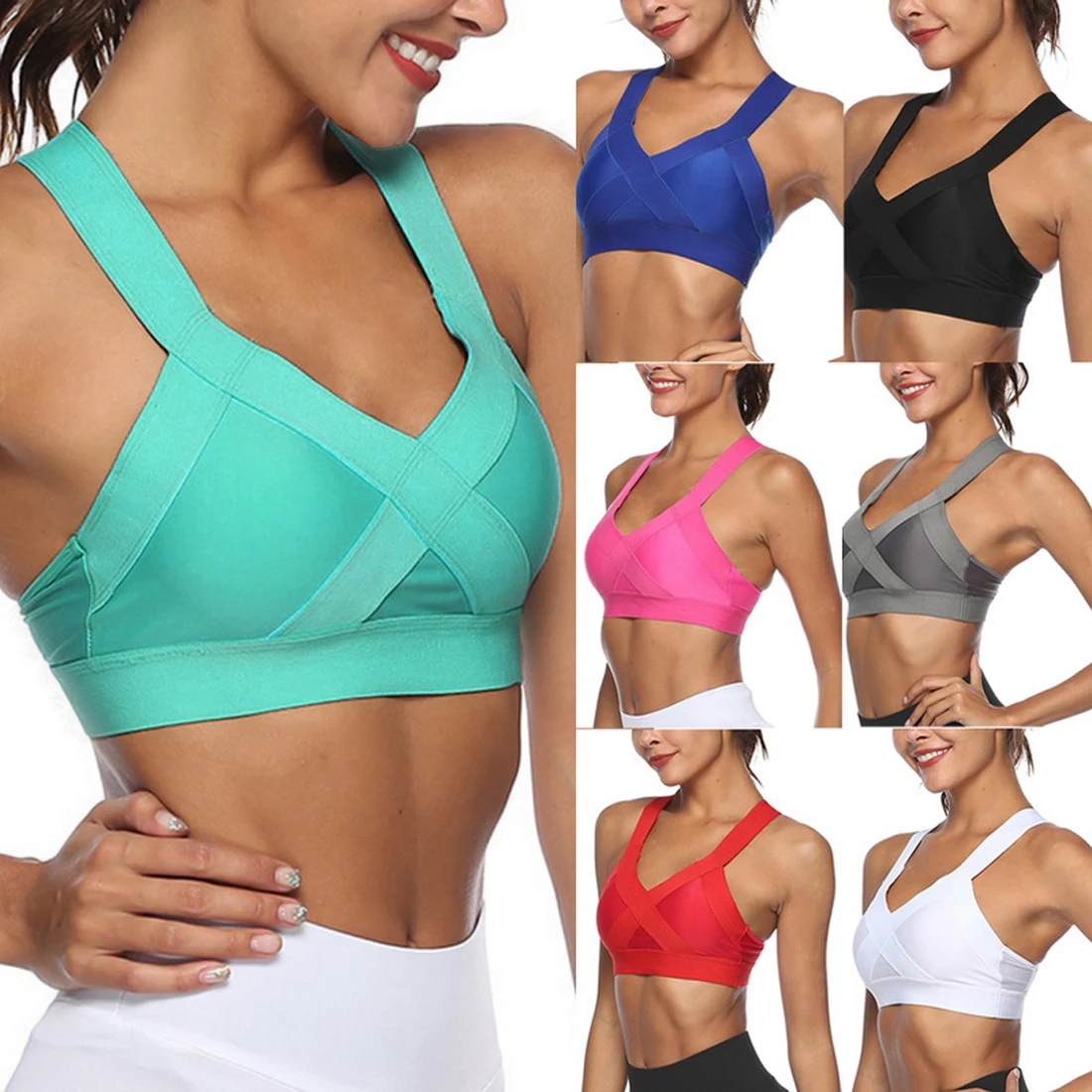 Women's Jacquard Sports Bra Elastic Yoga Bra Top Sexy Deep V Push Up Fitness Bras Breathable Sport Underwear Tie Dye Sports Top
Women's Jacquard Sports Bra Elastic Yoga Bra Top Sexy Deep V Push Up Fitness Bras Breathable Sport Underwear Tie Dye Sports Top