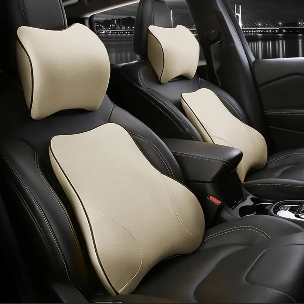 80% HOT SALES Travel Memory Foam Car Seat Auto Neck Pillow Headrest Cushion Lumbar Support
80% HOT SALES Travel Memory Foam Car Seat Auto Neck Pillow Headrest Cushion Lumbar Support
