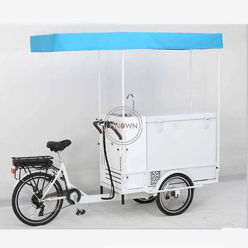 High Quality Mobile Ice Cream Cargo Bike Electric Adult Tricycle With High Capacity Freezer For Sell Cold Drinks
High Quality Mobile Ice Cream Cargo Bike Electric Adult Tricycle With High Capacity Freezer For Sell Cold Drinks
