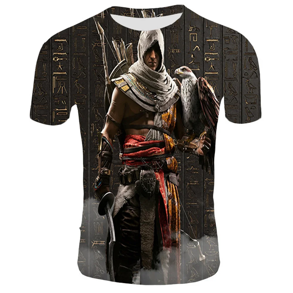 2021 new Assassin's 3D printing T-shirt boys and girls summer casual T-shirt men and women Harajuku streetwear T-shirt
2021 new Assassin's 3D printing T-shirt boys and girls summer casual T-shirt men and women Harajuku streetwear T-shirt
