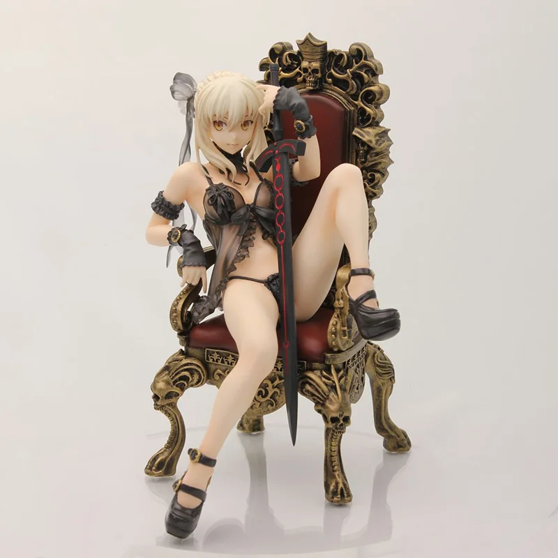 Fate/Stay Night Saber Alter Lingerie PVC Action Figure Stand Anime Sexy Figure Japanese Model Toys Collection Doll Gift
Fate/Stay Night Saber Alter Lingerie PVC Action Figure Stand Anime Sexy Figure Japanese Model Toys Collection Doll Gift