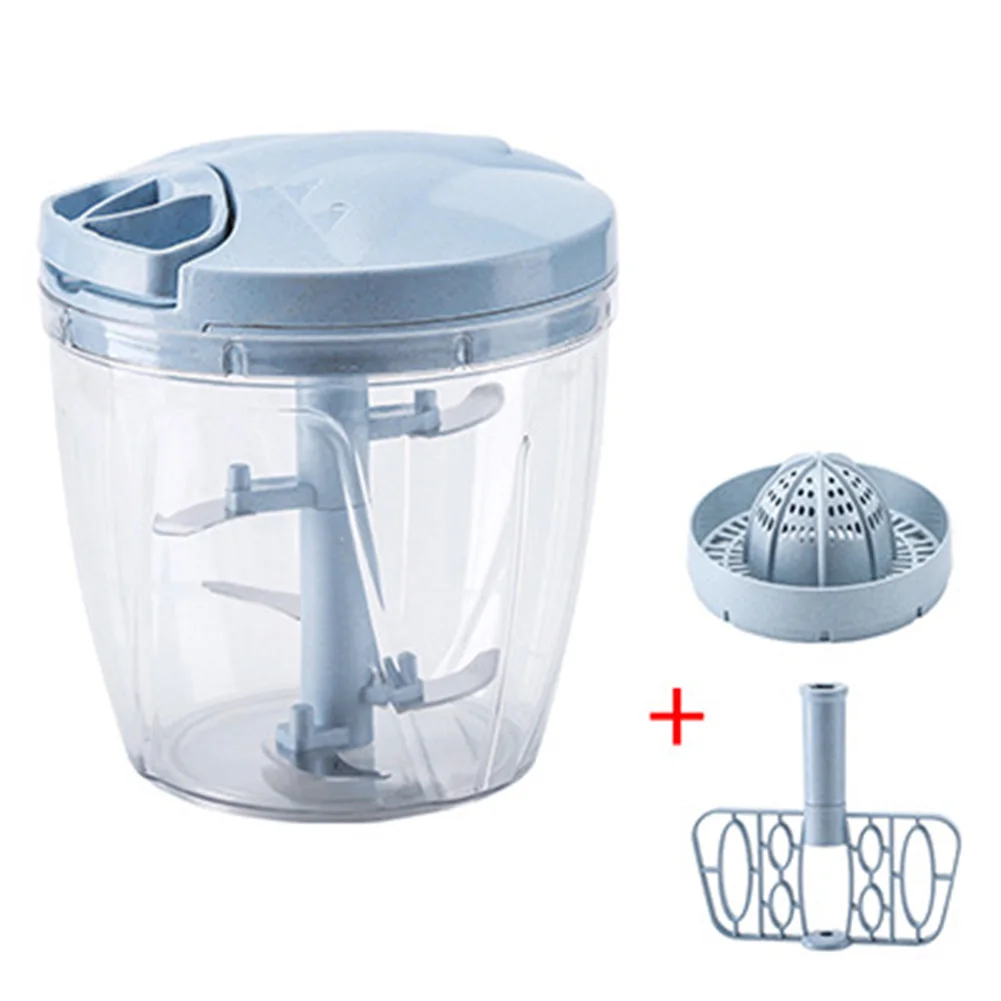 Portable Manual Meat Grinder Fruit Vegetable Shredder Slicer Food Chopper Mincer Mixer Blender Home Kitchen Appliances
Portable Manual Meat Grinder Fruit Vegetable Shredder Slicer Food Chopper Mincer Mixer Blender Home Kitchen Appliances
