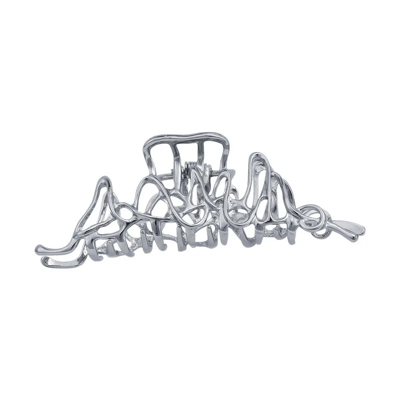 Woman Novelty Irregular Hairpins Punk Style Metal Silver Hair Claws Barrettes Women Hair Accessories Hair Clips Hairgrip
Woman Novelty Irregular Hairpins Punk Style Metal Silver Hair Claws Barrettes Women Hair Accessories Hair Clips Hairgrip