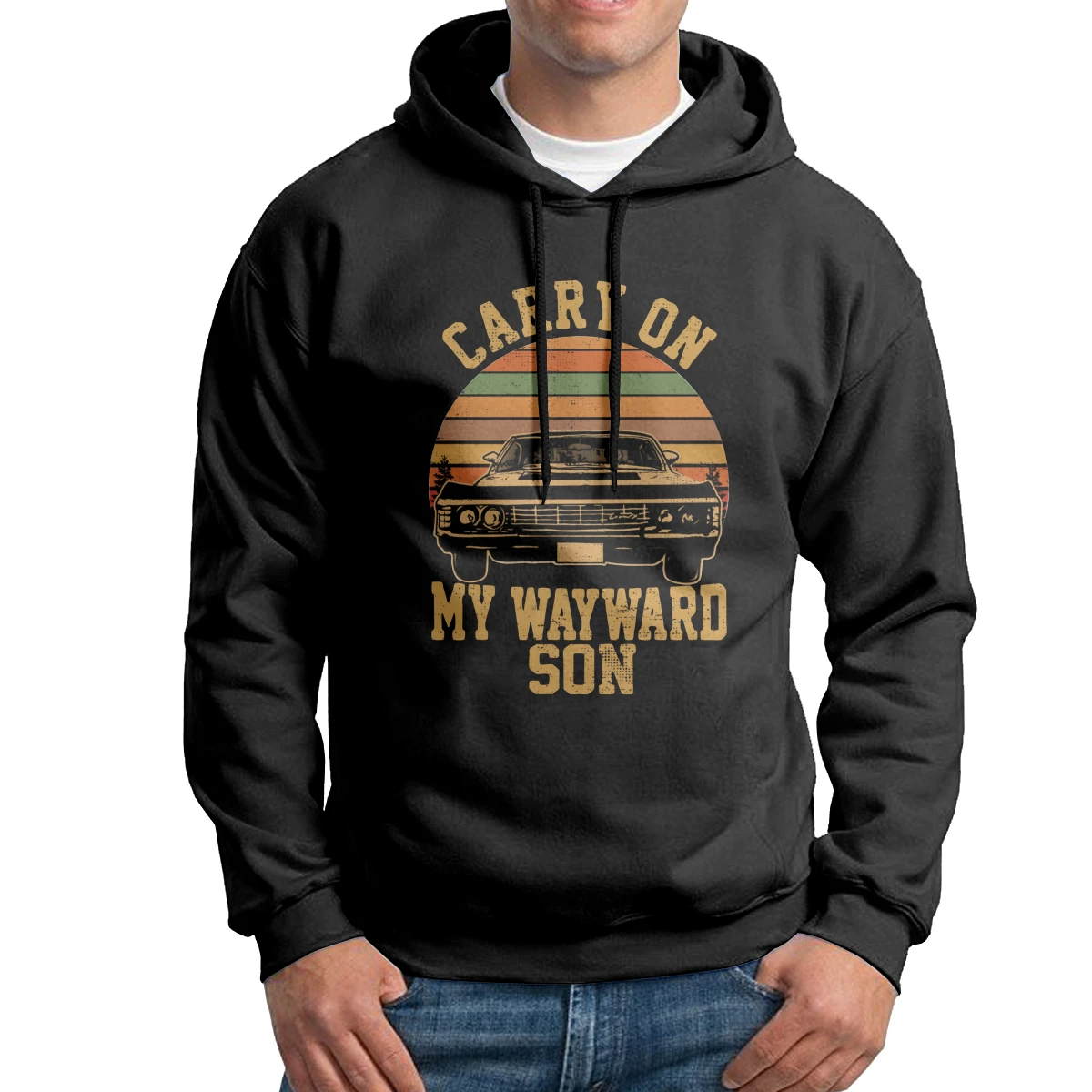 Carry On My Wayward Son Supernatural Vintage Sunset Men Sweatshirt Purified Cotton Unique Hoodie Graphic Hoodie Shirt
Carry On My Wayward Son Supernatural Vintage Sunset Men Sweatshirt Purified Cotton Unique Hoodie Graphic Hoodie Shirt