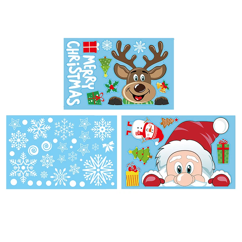 Merry Christmas Wall Window Glass Stickers Decals Santa Murals New Year Decoration Cheap Wholesale
Merry Christmas Wall Window Glass Stickers Decals Santa Murals New Year Decoration Cheap Wholesale