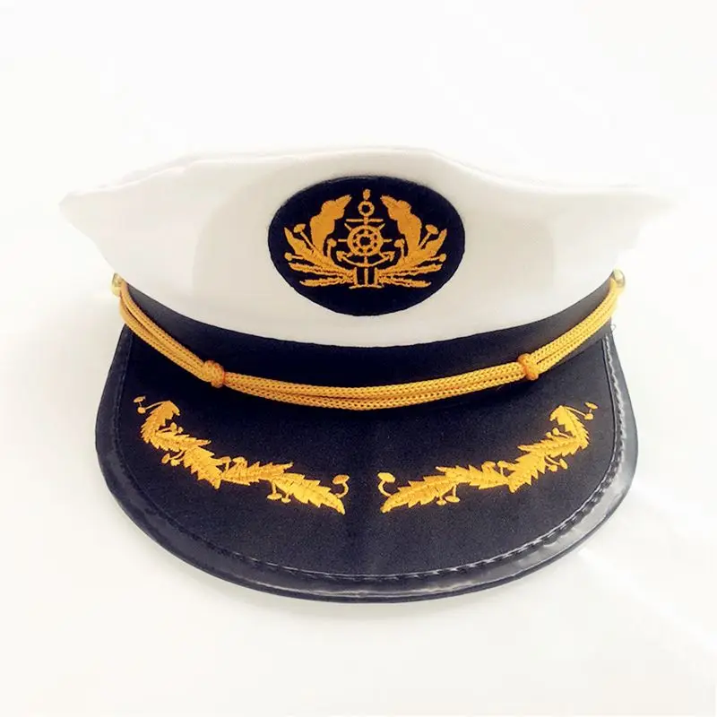 Captain's Yacht Sailors Hat Snapback Adjustable Sea Cap Navy Costume Accessory T8ND
Captain's Yacht Sailors Hat Snapback Adjustable Sea Cap Navy Costume Accessory T8ND