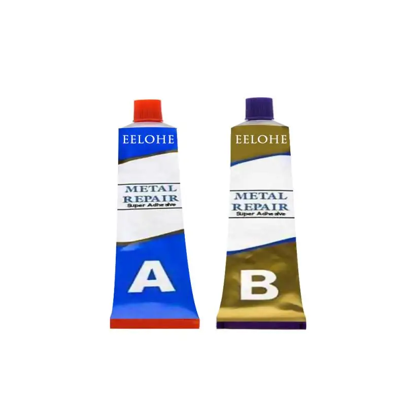 Комплект из 2 предметов A + B металлический зажим для ремонта супер клей клейки