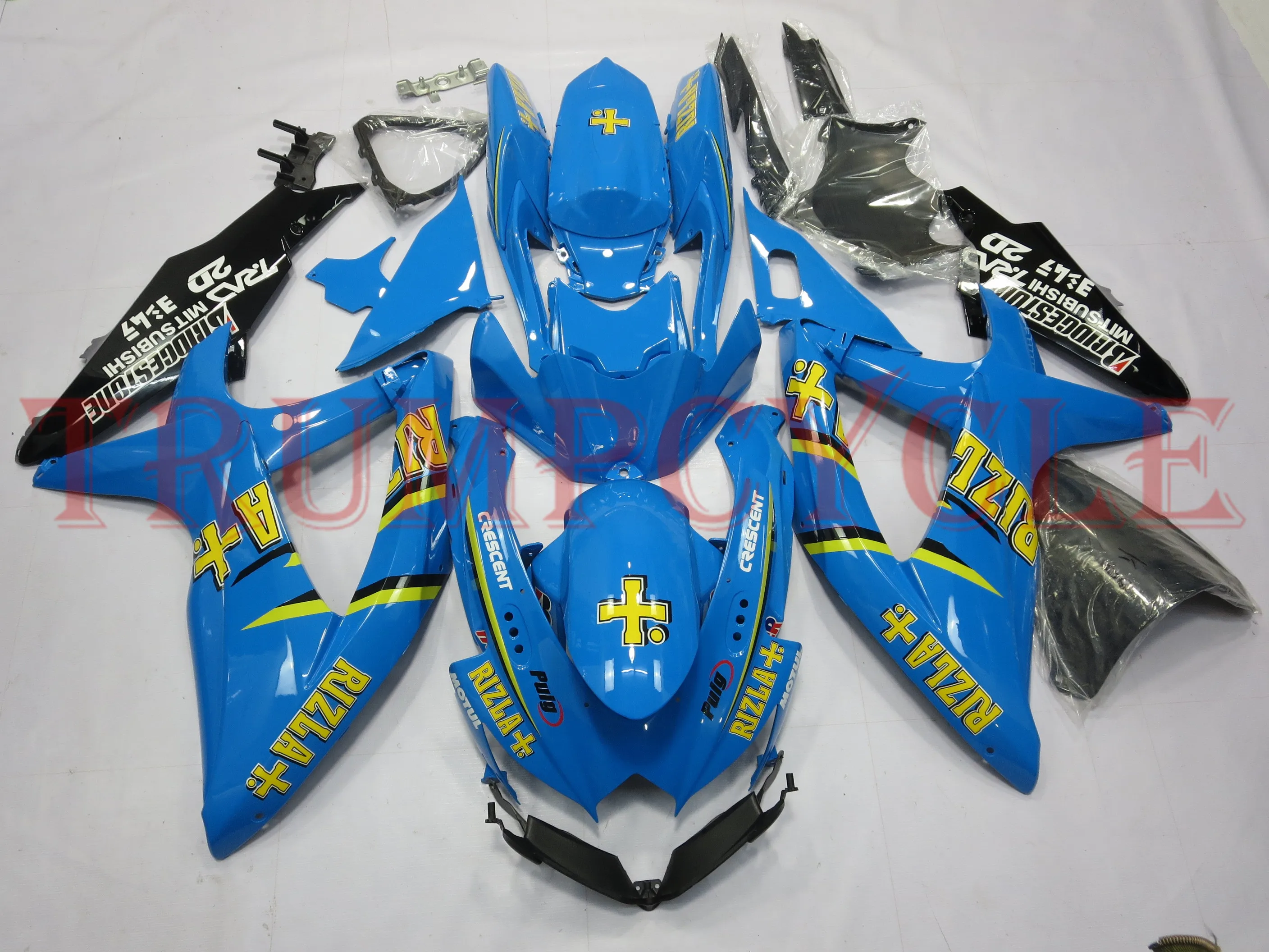 Aftermarket Motorcycle Bodywork Injection Fairing Kit for SUZUKI GSXR 600 750 2008 2009 2010 GSX-R 600 750 K8 08 09 10 RIZLA
Aftermarket Motorcycle Bodywork Injection Fairing Kit for SUZUKI GSXR 600 750 2008 2009 2010 GSX-R 600 750 K8 08 09 10 RIZLA