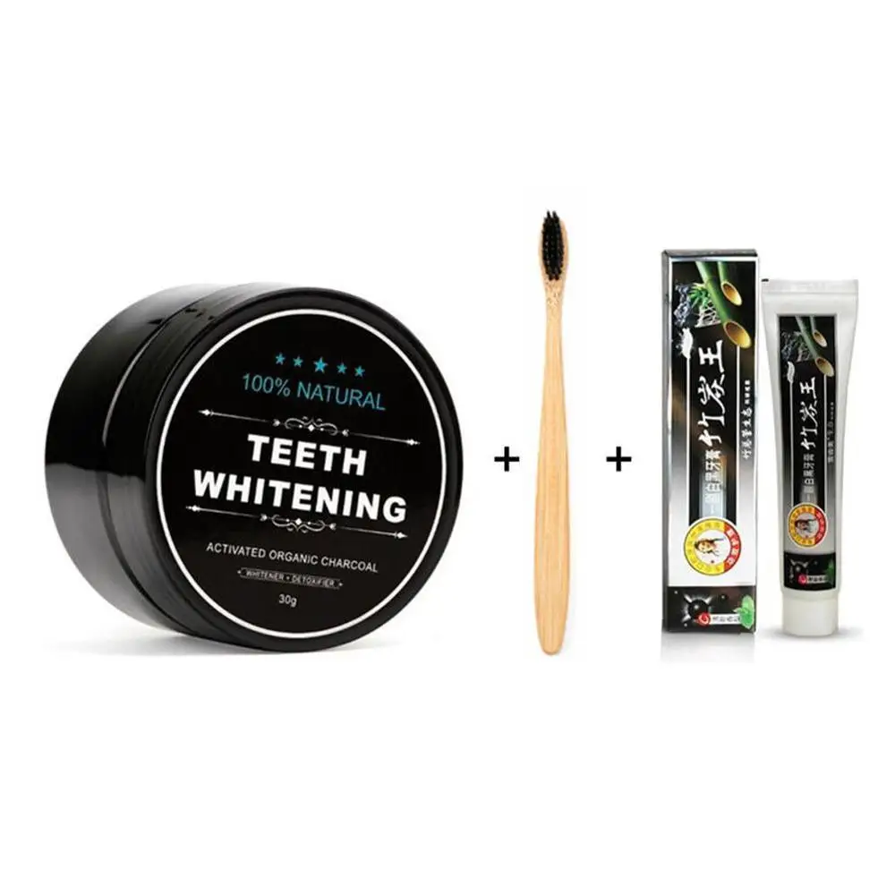 

Набор для отбеливания зубов, зубная паста с бамбуковым углем, сильная формула, отбеливание зубов, быстрая гигиена полости рта, очистка