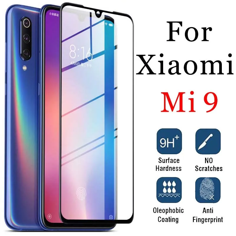 9D полноэкранное закаленное стекло пленка для Xiaomi Xiami Mi 9 play на redmi note 8 7 pro Защитная