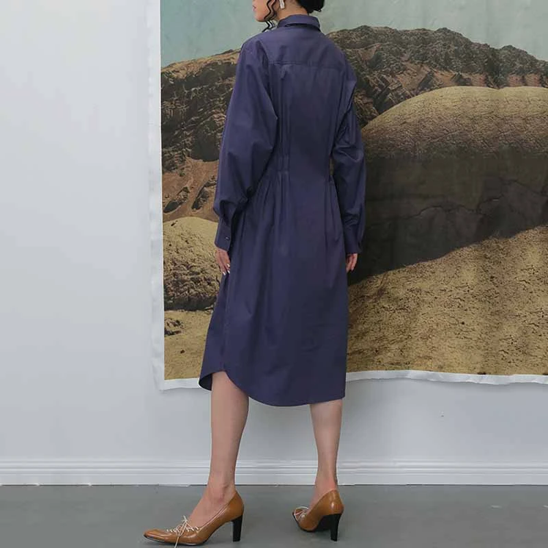 SeeBeautiful New Fashion Spring 2021 Hollow Lapel Long Sleeve Pockets Single Breasted Pleated Waist Large Size Dress Women N379
SeeBeautiful New Fashion Spring 2021 Hollow Lapel Long Sleeve Pockets Single Breasted Pleated Waist Large Size Dress Women N379