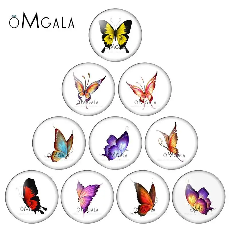 Beauty Colorful Butterfly 10pcs mix 8mm/10mm/12mm/16mm/18mm/25mm Round photo glass cabochon demo flat back Making findings
Beauty Colorful Butterfly 10pcs mix 8mm/10mm/12mm/16mm/18mm/25mm Round photo glass cabochon demo flat back Making findings