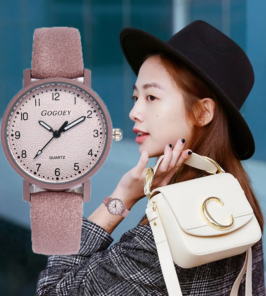 Gogoey Women Watches 2019 New Fashion Brand women's watch Leather Quartz Clock relogio feminino zegarki
Gogoey Women Watches 2019 New Fashion Brand women's watch Leather Quartz Clock relogio feminino zegarki