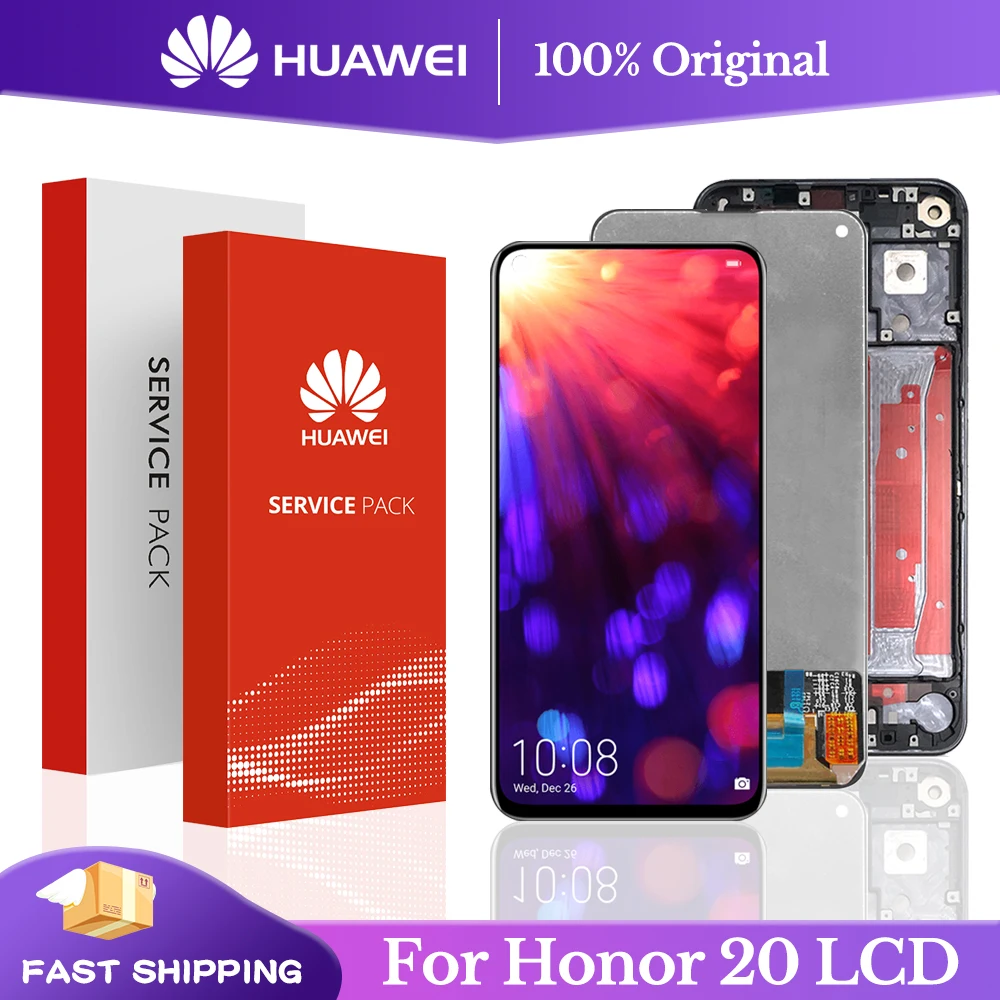 6.26'' Original Lcd For Huawei Honor 20 Honor20 Display Touch Screen Digitizer Assembly Parts For Huawei Nova 5T Nova5T LCD
6.26'' Original Lcd For Huawei Honor 20 Honor20 Display Touch Screen Digitizer Assembly Parts For Huawei Nova 5T Nova5T LCD