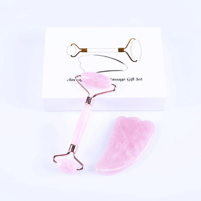 Jade Roller for Face and Gua Sha Set - Beauty Cosmetic Facial Skin Roller Massager Tool - Original Handcraft Natural
Jade Roller for Face and Gua Sha Set - Beauty Cosmetic Facial Skin Roller Massager Tool - Original Handcraft Natural