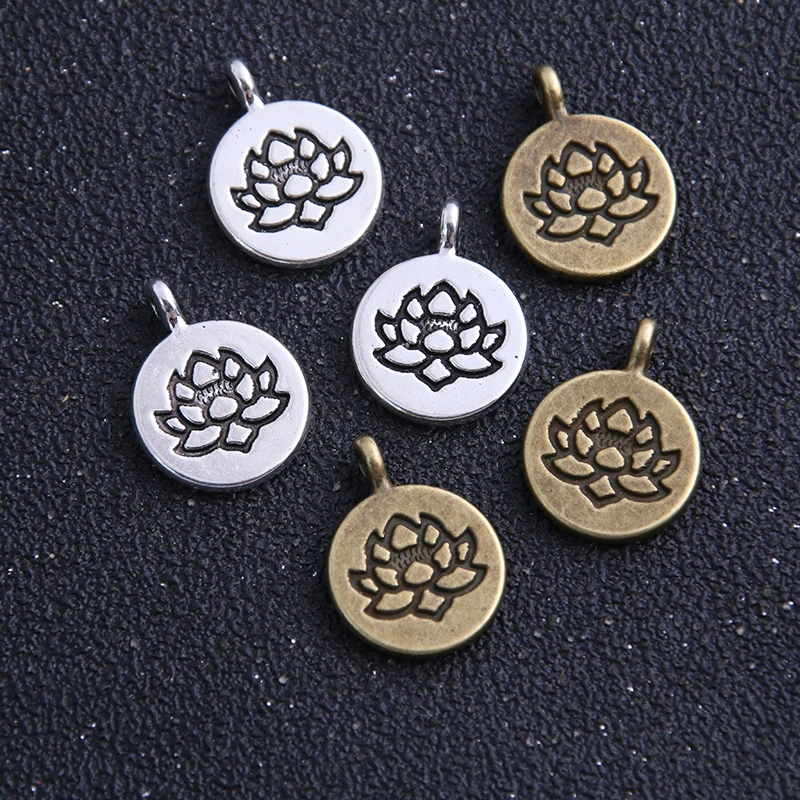 8pcs 15*20mm Antique Bronze Color Lotus Flower Round Shaped Alloy Charms Pendant For Jewelry Making DI
8pcs 15*20mm Antique Bronze Color Lotus Flower Round Shaped Alloy Charms Pendant For Jewelry Making DI