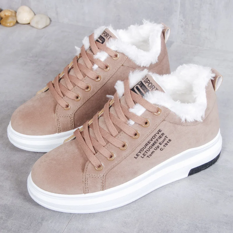 Ladies Casual Shoes Lace-up Fashion Sneakers Platform Snow Boots Winter Women Boots Warm Plush Women's Shoes Zapatos De Mujer
Ladies Casual Shoes Lace-up Fashion Sneakers Platform Snow Boots Winter Women Boots Warm Plush Women's Shoes Zapatos De Mujer