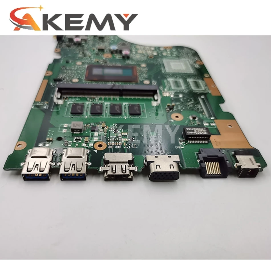 Akmey X555LA Laptop motherboard For Asus X555LA X555LAB X555LD X555LF X555LJ X555L Test original mainboard 4GB-RAM I5-4210U 
Akmey X555LA Laptop motherboard For Asus X555LA X555LAB X555LD X555LF X555LJ X555L Test original mainboard 4GB-RAM I5-4210U
