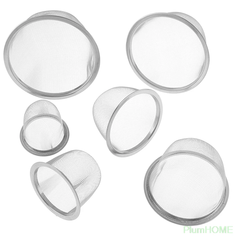 Reusable Stainless Steel Mesh Tea Infuser Strainer Teapot Tea Leaf Spice Filter Drinkware Kitchen Accessories Diameter 5-9.5CM
Reusable Stainless Steel Mesh Tea Infuser Strainer Teapot Tea Leaf Spice Filter Drinkware Kitchen Accessories Diameter 5-9.5CM