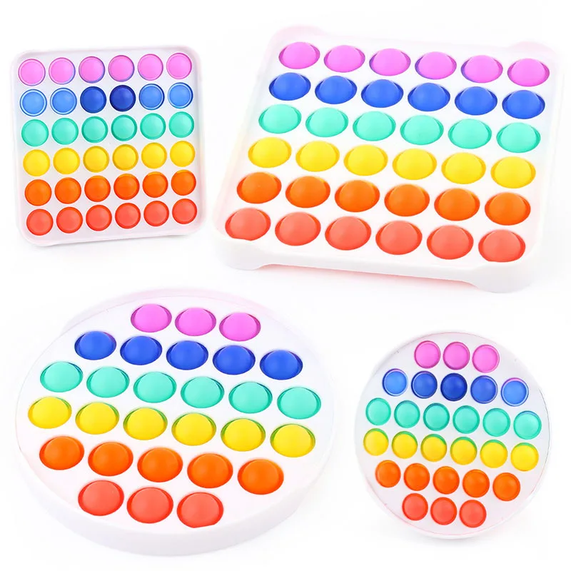 Bubble Fidget Sensory Toys, Autism Special Needs Silicone Pressure Reliever Toys,Anti-Anxiety Squeeze Sensory Toys for Kids Teen
Bubble Fidget Sensory Toys, Autism Special Needs Silicone Pressure Reliever Toys,Anti-Anxiety Squeeze Sensory Toys for Kids Teen
