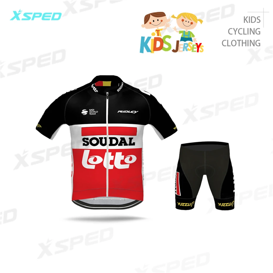 Kids Cycling Clothing Lotto Soudal Team Jersey Set Children 2020 Children Short Sleeve Race Bike Uniform Mtb Summer Breathable
Kids Cycling Clothing Lotto Soudal Team Jersey Set Children 2020 Children Short Sleeve Race Bike Uniform Mtb Summer Breathable