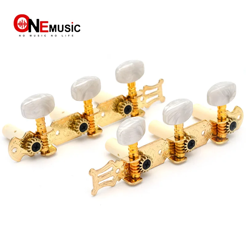 A set of 1R1L Classical Guitar Locking String Tuning Pegs Keys Tuners Machine Heads Gold
A set of 1R1L Classical Guitar Locking String Tuning Pegs Keys Tuners Machine Heads Gold