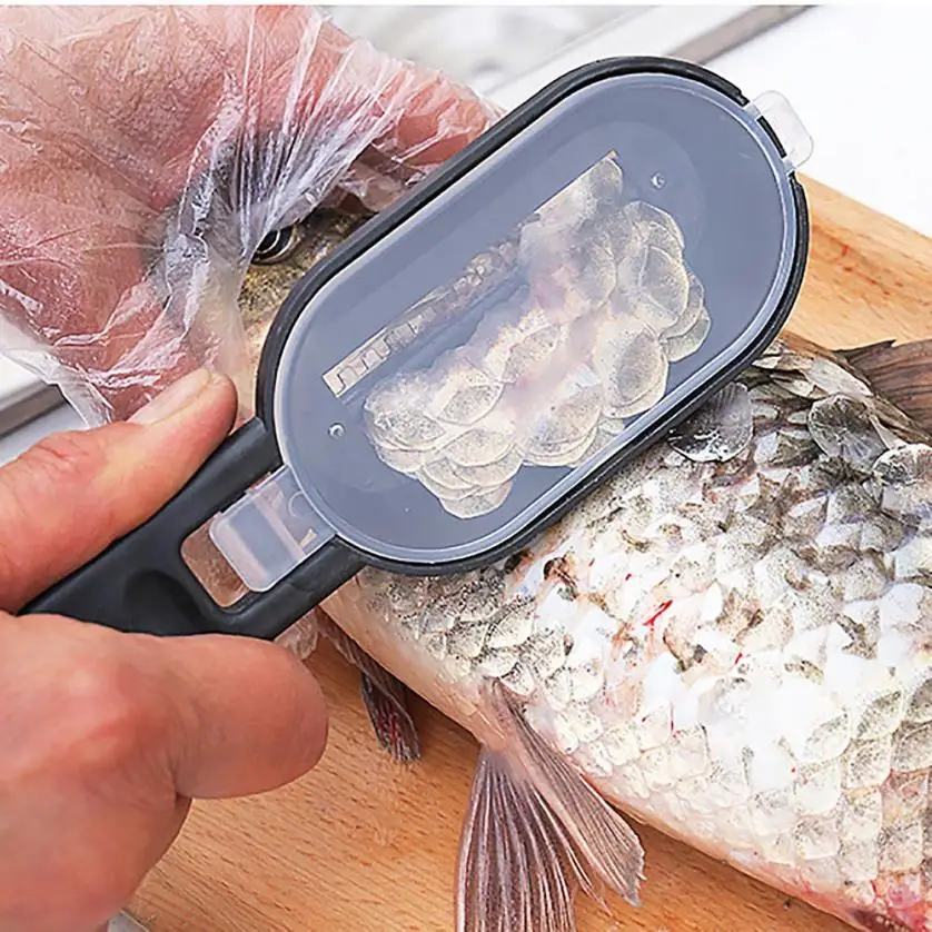 New Practical Fish Scale Remover Scraper Cleaner Kitchen Tool Peeler 1 Pcs Scraping Fish Cleaning Tool Lid Kitchen Accessories
New Practical Fish Scale Remover Scraper Cleaner Kitchen Tool Peeler 1 Pcs Scraping Fish Cleaning Tool Lid Kitchen Accessories