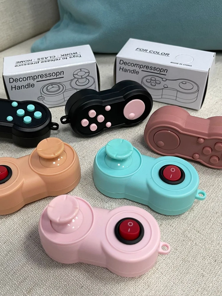 Рукоятка для игры Decom press ion, переключатель, брелок для пальцев, игрушка Decom Press ion
Рукоятка для игры Decom press ion, переключатель, брелок для пальцев, игрушка Decom Press ion