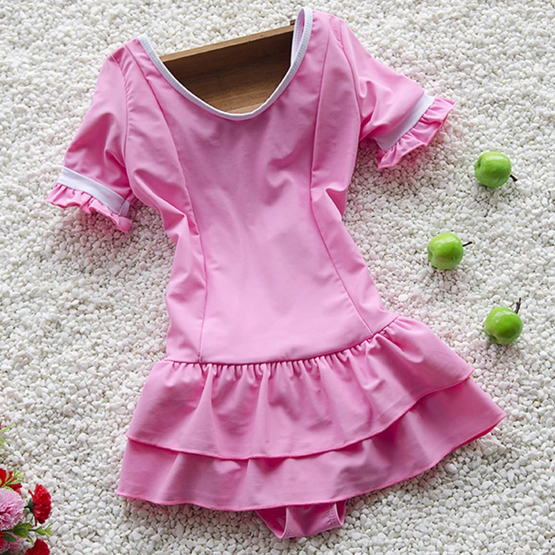 6-14 Years Girl One Piece Swimsuit School Uniform Swimwear Children Solid Color Swimsuit Teenager Campus wear Kids Bathing Suits
6-14 Years Girl One Piece Swimsuit School Uniform Swimwear Children Solid Color Swimsuit Teenager Campus wear Kids Bathing Suits